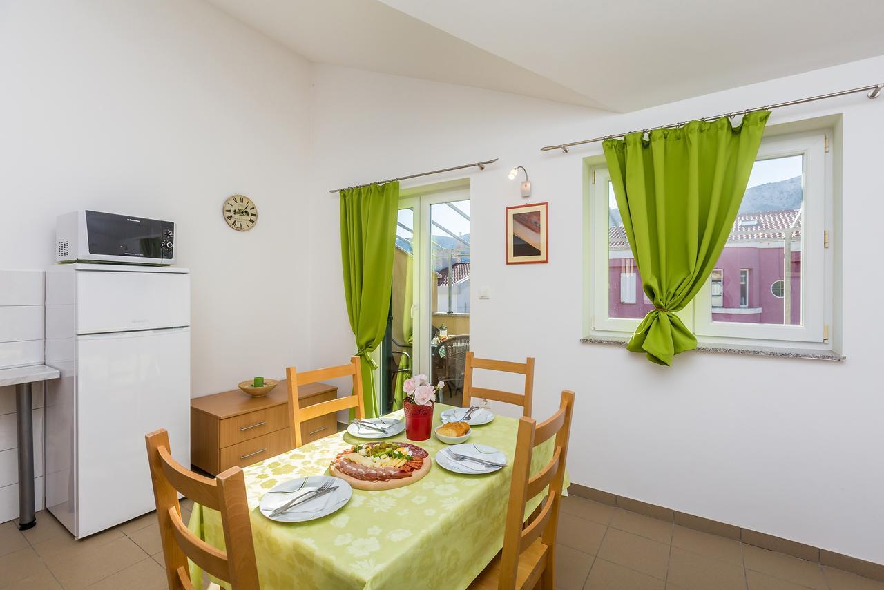 Apartments Mirica Baška Exterior foto