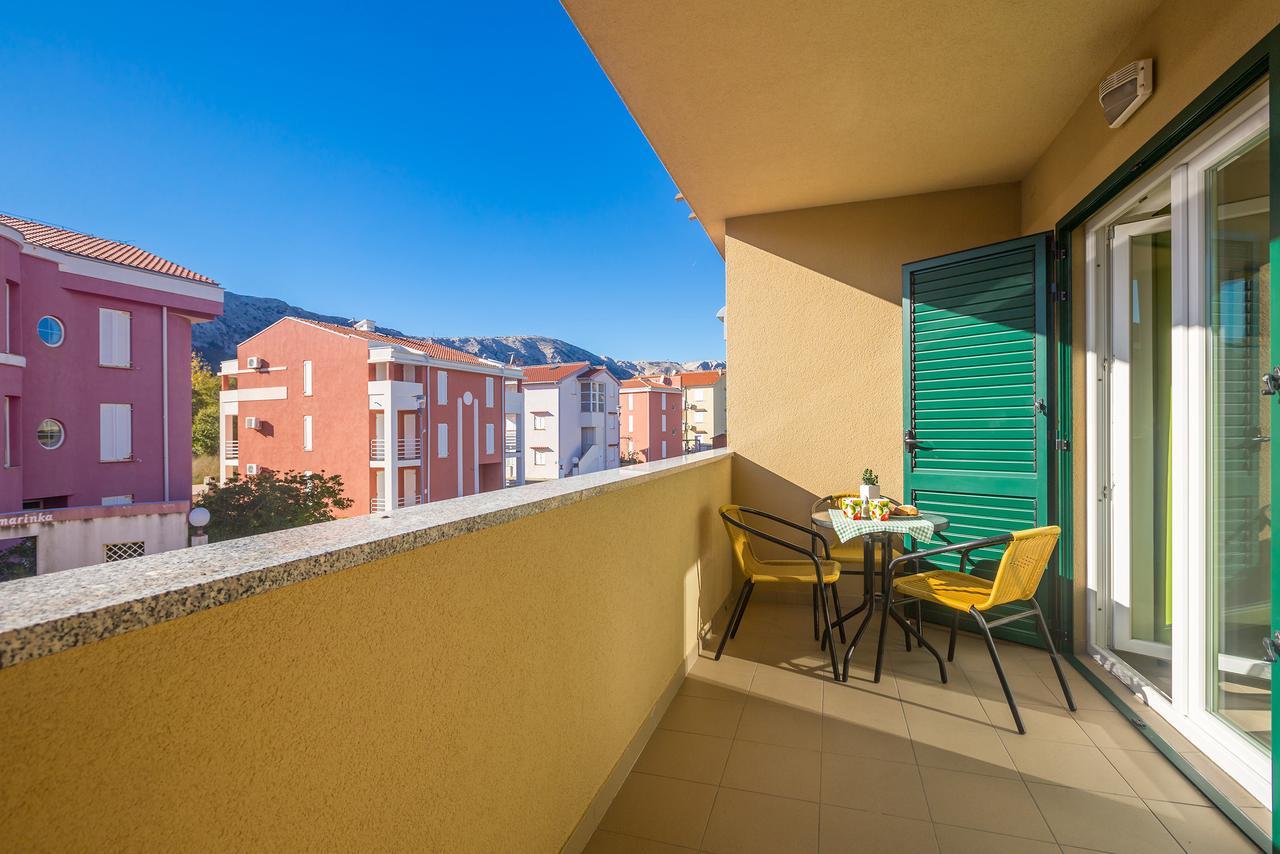 Apartments Mirica Baška Exterior foto